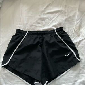 Nike Black Retro Athletic Shorts Lightweight Design